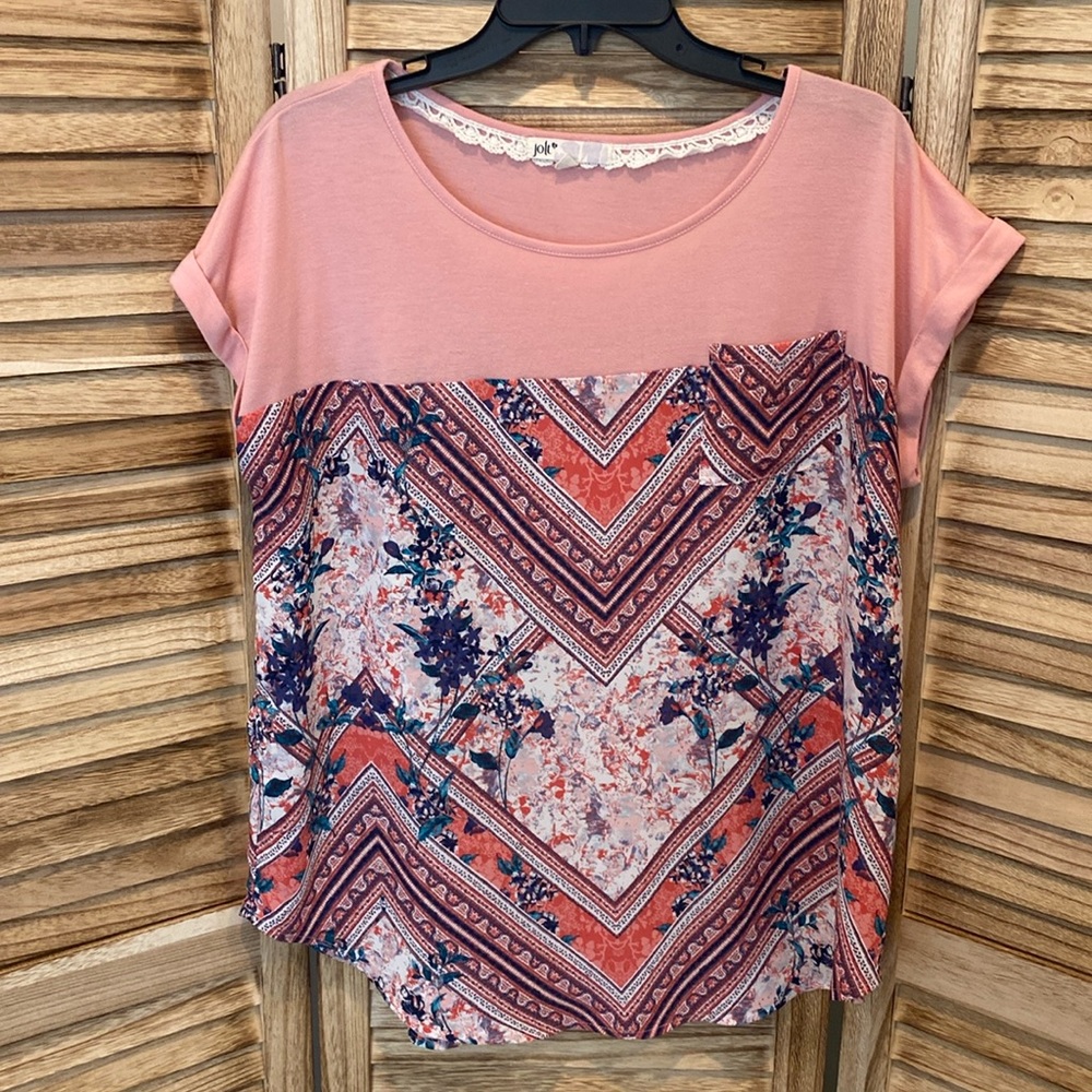 Jolt Floral Bohemian Style Top size XL